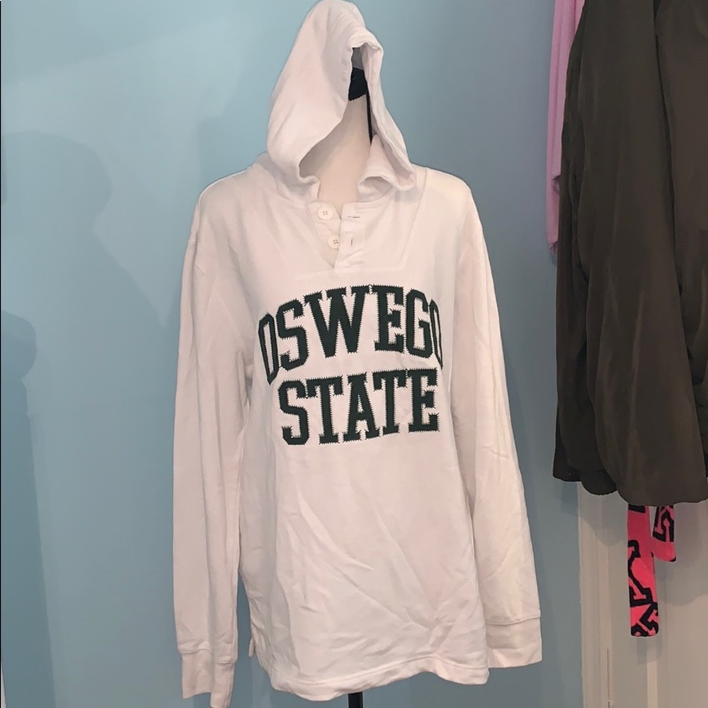 WHITE OSWEGE SWEATSHIRT - Picture 3 of 7